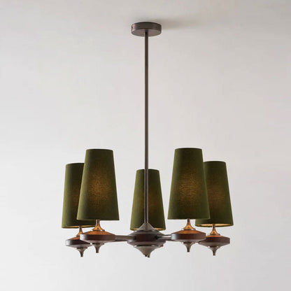 Orlan Shade Chandelier - Elegant Design with Adjustable Brightness
