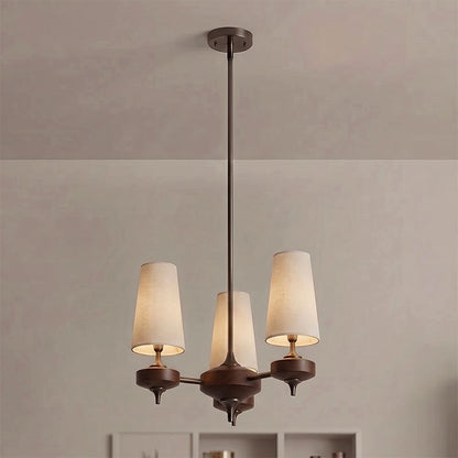 Orlan Shade Chandelier - Elegant Design with Adjustable Brightness