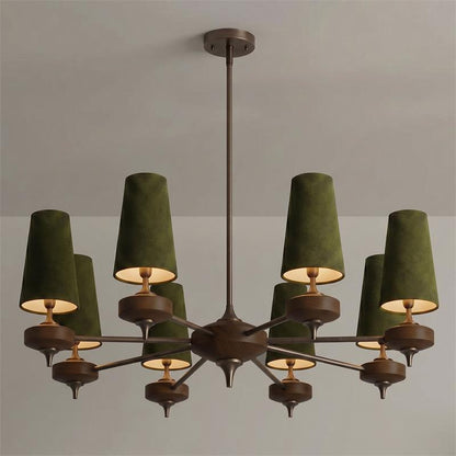 Orlan Shade Chandelier - Elegant Design with Adjustable Brightness
