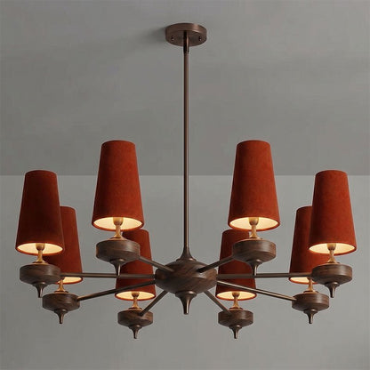 Orlan Shade Chandelier - Elegant Design with Adjustable Brightness