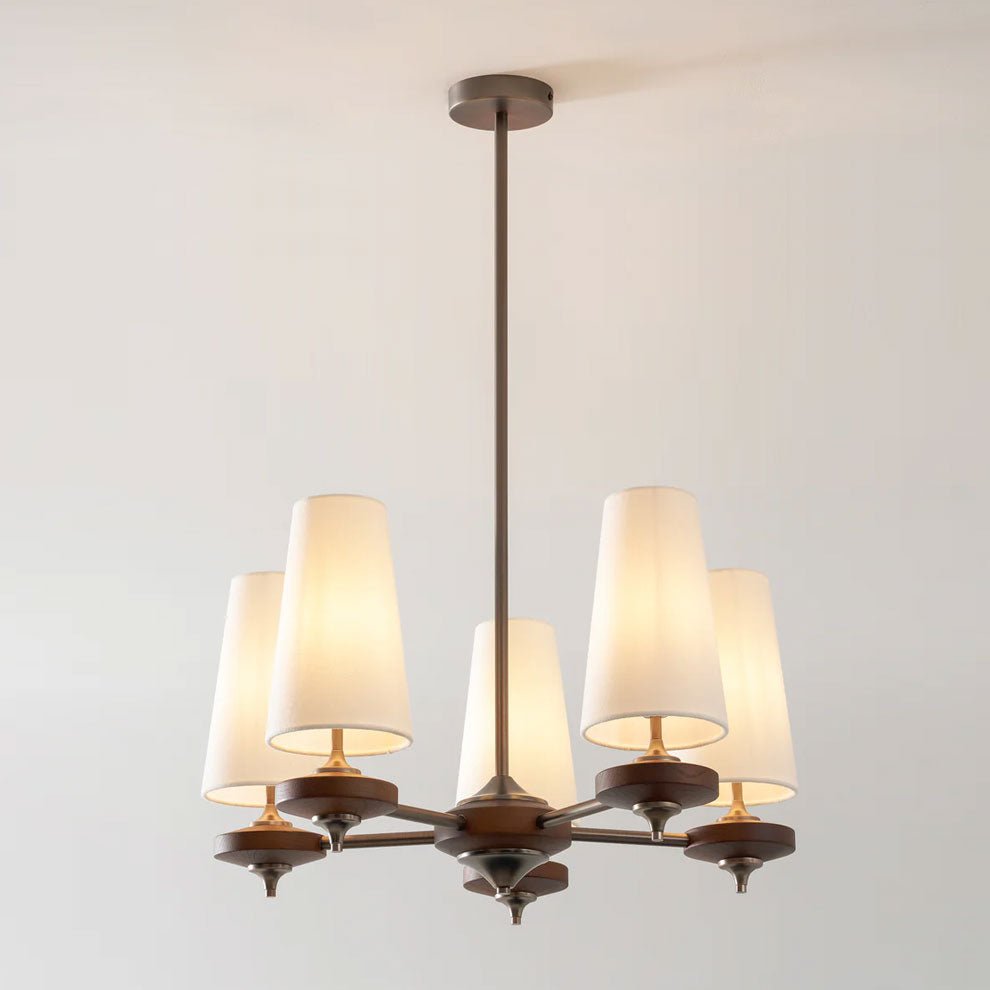 Orlan Shade Chandelier - Elegant Design with Adjustable Brightness