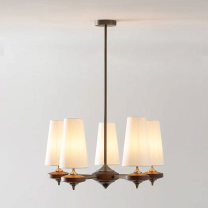 Orlan Shade Chandelier - Elegant Design with Adjustable Brightness