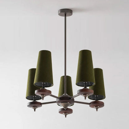 Orlan Shade Chandelier - Elegant Design with Adjustable Brightness