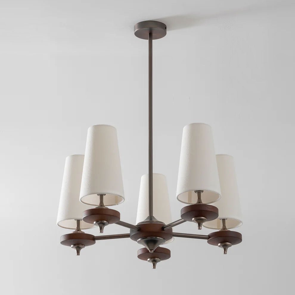 Orlan Shade Chandelier - Elegant Design with Adjustable Brightness