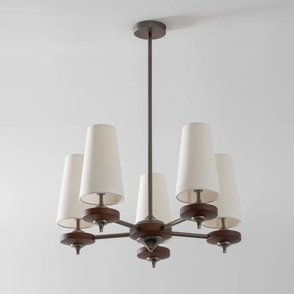 Orlan Shade Chandelier - Elegant Design with Adjustable Brightness