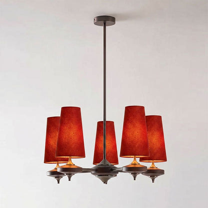 Orlan Shade Chandelier - Elegant Design with Adjustable Brightness