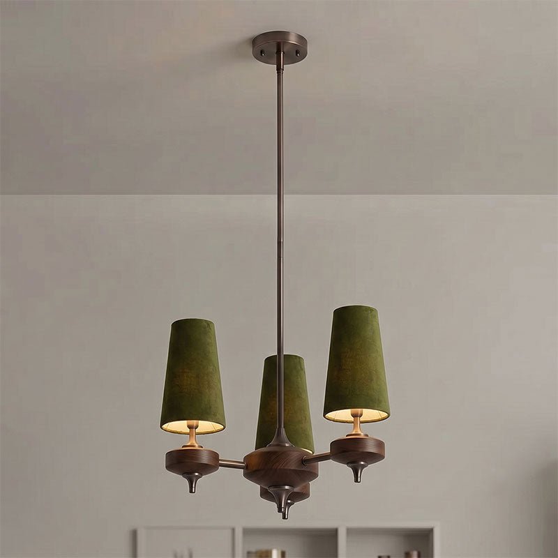 Orlan Shade Chandelier - Elegant Design with Adjustable Brightness
