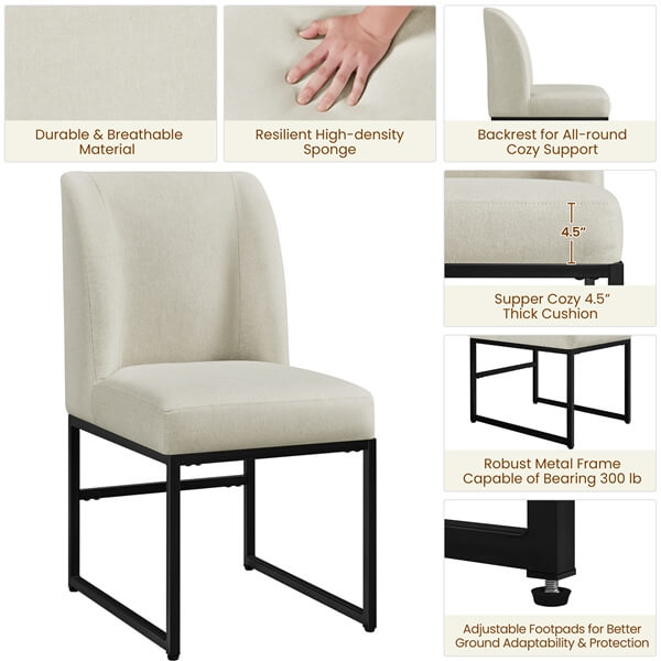 Upholstered Dining Chairs Position 4