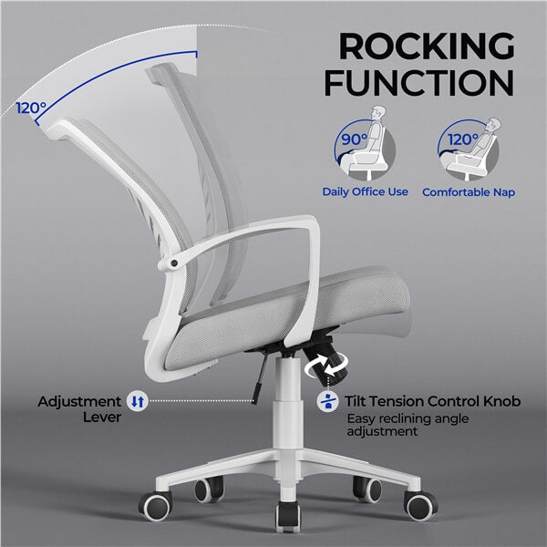 2pcs Mesh Office Chairs Position 8