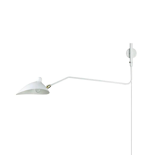Adjustable Arm Wall Sconce with Modern Design and Energy-Efficient LED