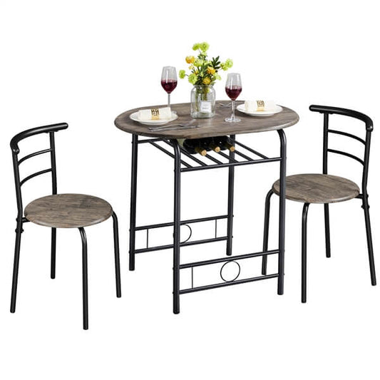 3 Piece Dining Table Set Position 2