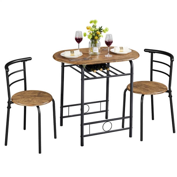 3 Piece Dining Table Set Position 3