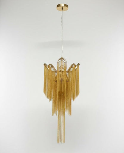 Stream Chain Chandelier - Modern Design with Adjustable Length & LED L
