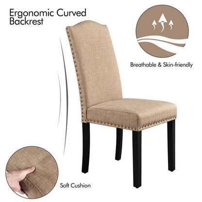 Dining Chairs Upholstered Parsons Chairs Position 5