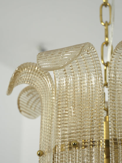 Elegant Small Chandelier with Adjustable Height & Energy-Efficient LED