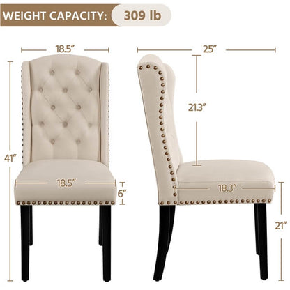 Dining Chairs Upholstered Fabric Chairs Position 3
