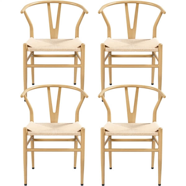 Set of 4 Weave Chair Position 2