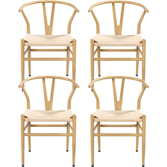 Set of 4 Weave Chair Position 2
