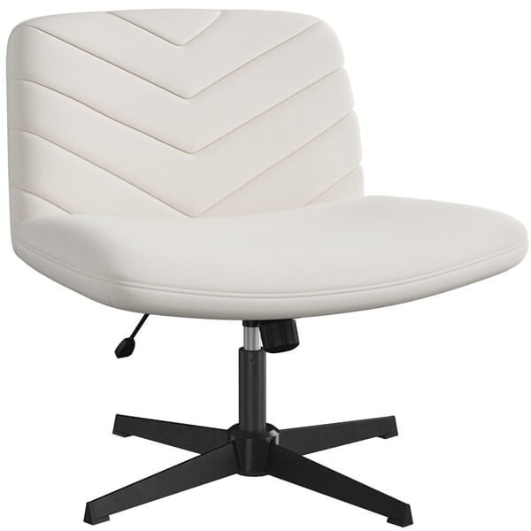 Wide Criss Cross Chair with No Wheels Position 2